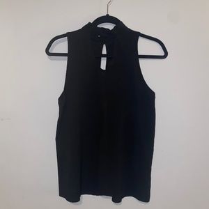 High Collar Tank Blouse